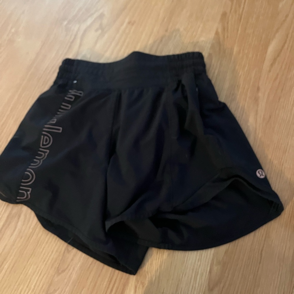 I’m selling these black blue lemon shorts in a size 0